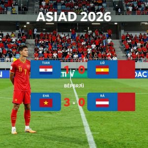 U23 Việt Nam rơi vào bảng đấu “dễ thở” tại ASIAD 2026: Cơ hội lớn để tái lập kỳ tích?